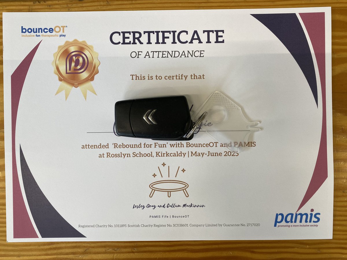 Callum OT (on bluesky) (@callummackot) on Twitter photo Great partnership with <a href="/PAMIS_Scotland/">PAMIS</a> in Fife across the last 6 weeks 😃💪🏻🥳
#reboundtherapy
<a href="/bounceot/">bounceOT - rebound therapy & OT</a> <a href="/reboundtherapy_/">Rebound Therapy Training - Bounce OT</a> Great partnership with <a href="/PAMIS_Scotland/">PAMIS</a> in Fife across the last 6 weeks 😃💪🏻🥳
#reboundtherapy
<a href="/bounceot/">bounceOT - rebound therapy & OT</a> <a href="/reboundtherapy_/">Rebound Therapy Training - Bounce OT</a>