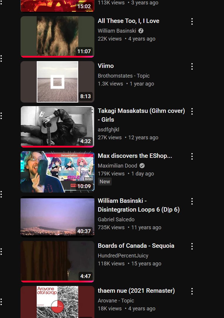 Android758's tweet photo. @maximilian_ this shows up randomly in my recommended videos now and it's funny as hell.
One of these things is not like the others.... https://t.co/SujprBoBtz