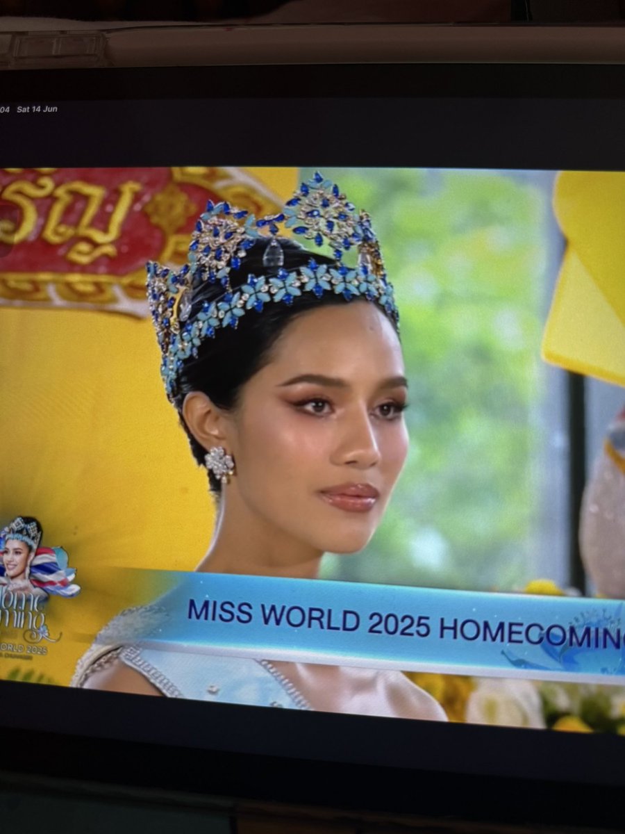 vousjay's tweet photo. ช็อตนี้คือ…ทุกแว้บ

#homecomingmissworld2025
#MissWorldThailand2025 
#MissWorld2025
#โอปอลสุชาตา
 https://t.co/d1z0Y9N9dY