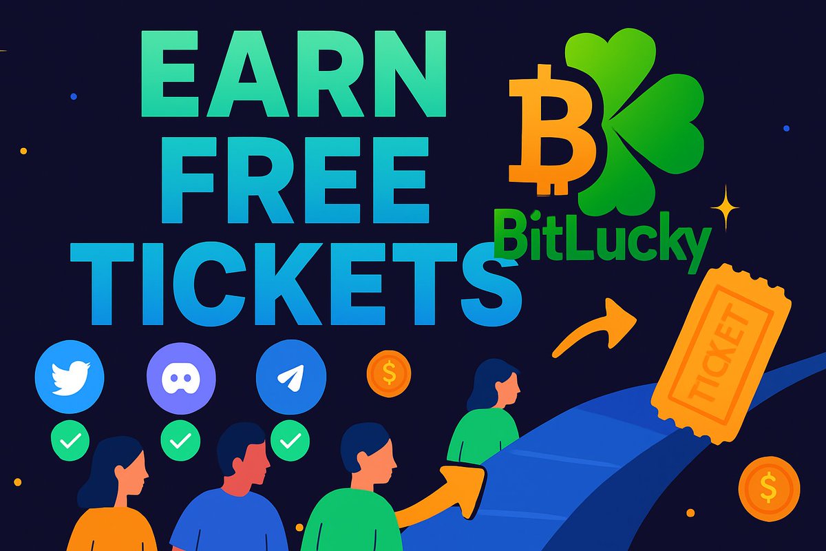 bit_luckyy's tweet photo. 💡 NO MONEY? NO PROBLEM! 💡

Earn FREE BitLucky tickets by: 
📱 Following our socials 
🔄 Retweeting our posts 
💬 Joining discussions 
👥 Inviting friends

Everyone deserves a chance to win big! 🚀

#FreeToPlay #ZeroThreshold #CryptoForEveryone https://t.co/66lubUcX85