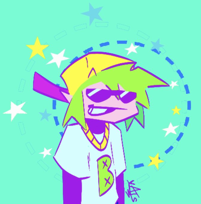 ArtisticSofite's tweet image. BBB3 stupid dorky splorky 
#fnf #fnfmod