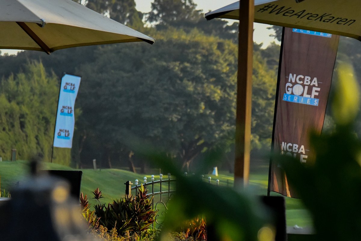 The sun🌞was out early today and served us a delectable backdrop for this morning's early tee-offs.

📍<a href="/KarenGolfClub/">Karen Country Club</a>
🏌️#NCBAGolfSeries