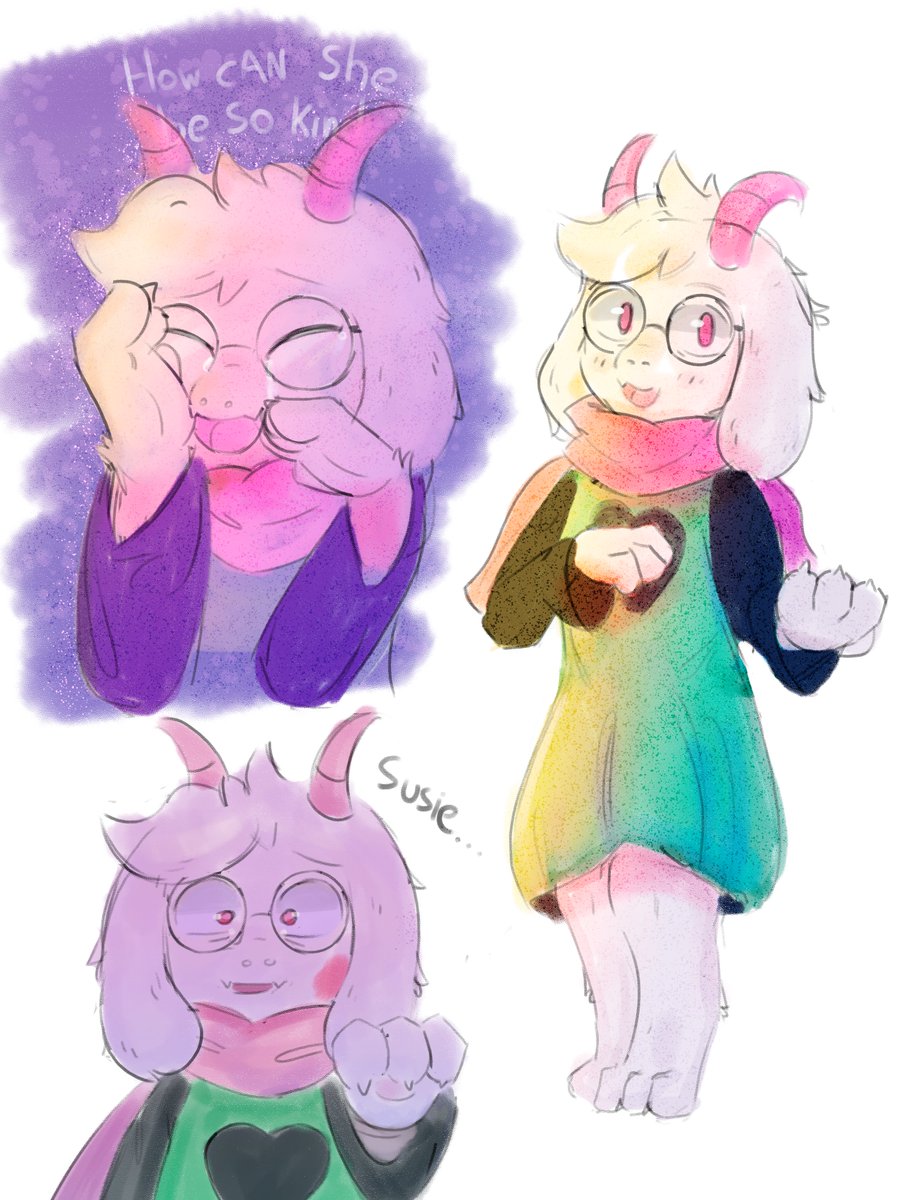 Se1tDraws's tweet image. Little Ralsei doodles! #DELTARUNE