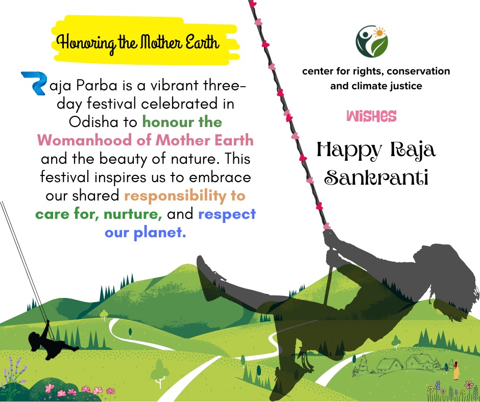 Raja Parba, a festival of Odisha that is deeply rooted in Mother Earth. It serves as a reminder to care for nature. <a href="/CMO_Odisha/">CMO Odisha</a> <a href="/moefcc/">MoEF&CC</a> <a href="/PMOIndia/">PMO India</a>