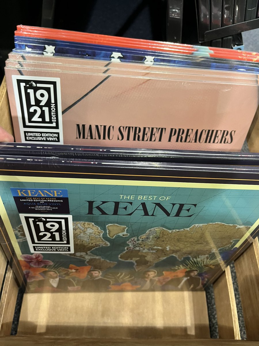 Today’s the day! hmv’s #vinyl weekend titles are here

There’s limited quantities and available on a first come, first served basis (limited to one per customer) so be in early 

We’ll keep you updated on titles as they sell
(guessing Manics goes first!)
#hmvlovesvinyl