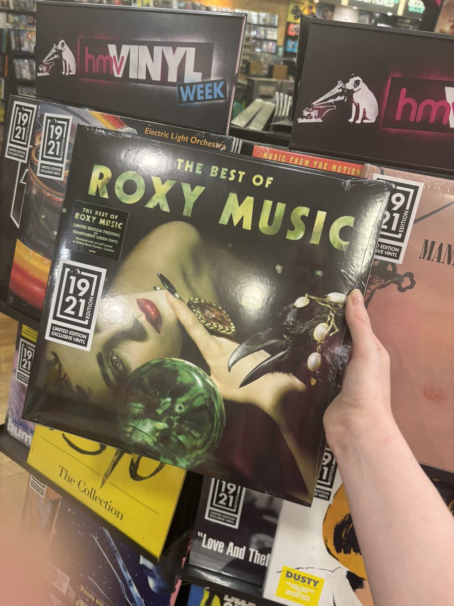 🎵 HMV VINYL WEEKEND 🎵

We also have some fantastic #hmvExclusive Greatest Hits albums on Limited Edition Coloured #Vinyl available from 9am!!!

Including these classic artists  ✨ 

What are you hoping to pick up? 

#hmvLovesVinyl