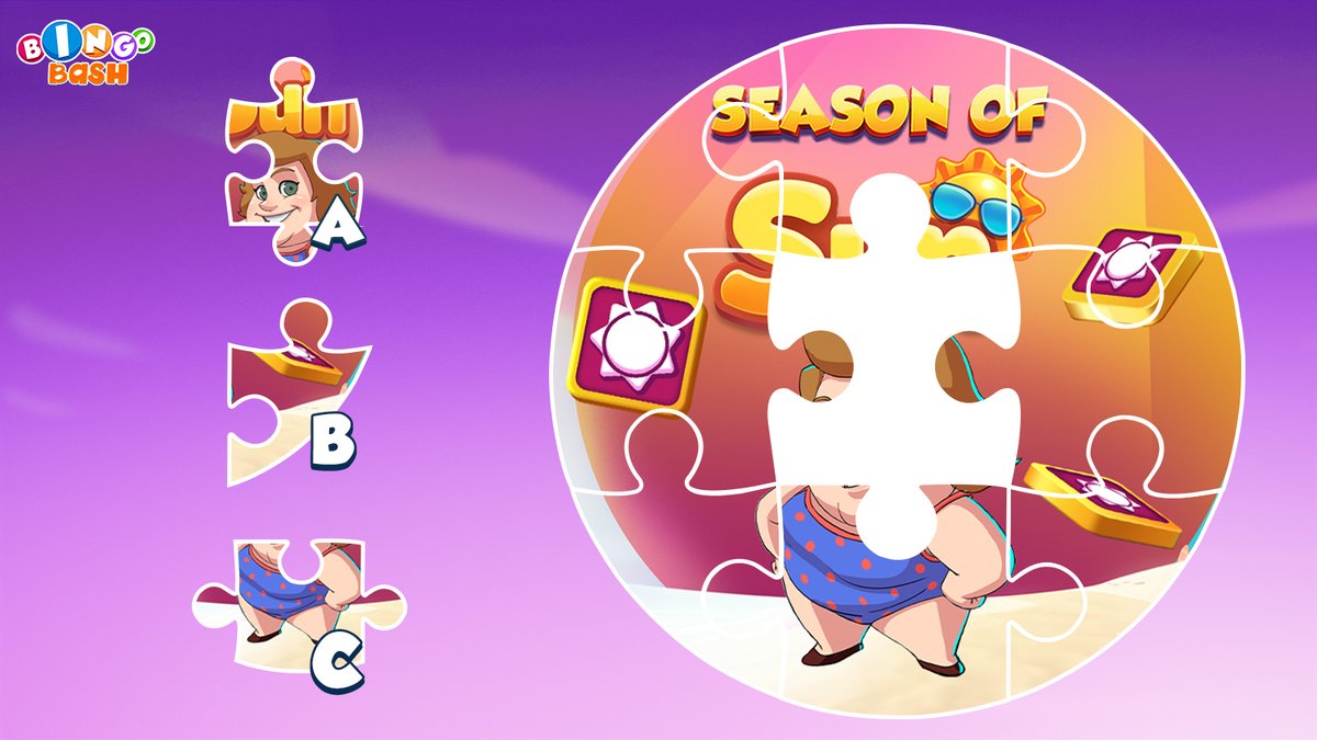 PlayBingoBash's tweet image. 🧩 Puzzle time, Bashers!

Which piece fits perfectly into the missing spot—A, B, or C? 👀 💥 Get it right and claim a FREEBIE waiting just for you! 

FREEBIE▶️ bit.ly/4iiVBDo 

#BingoBash #SeasonOfSun #FreebieFun