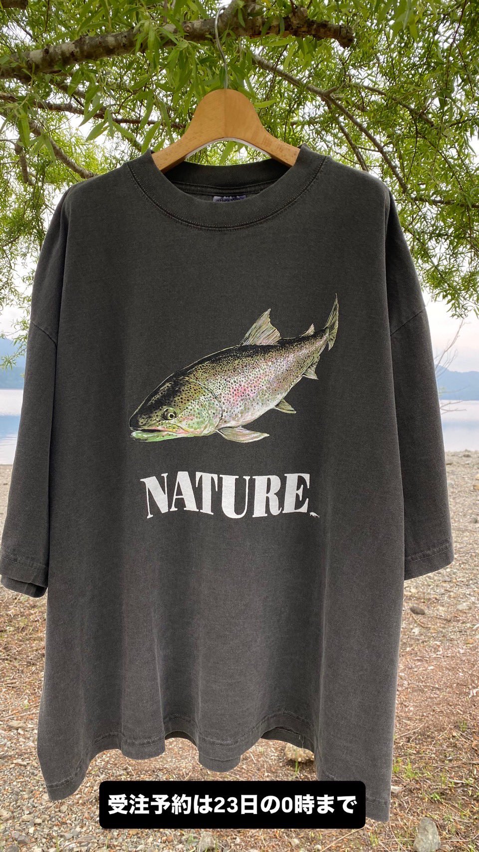 【試着のみ】田我流 イトウ　トラウト　Tシャツ　フェード 田我流(dengaryu)jouhou on X: 