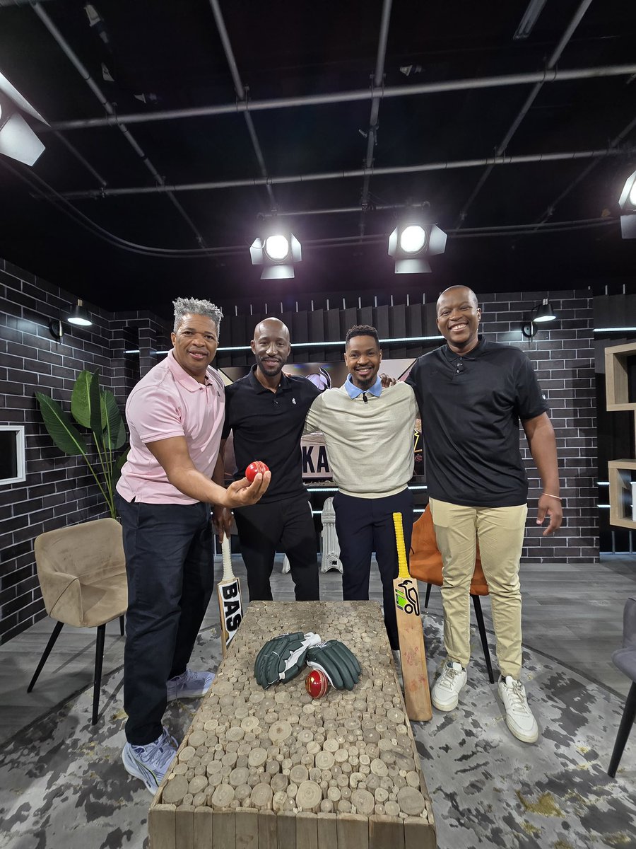 psixaba's tweet photo. It’s been a great pleasure hosting these guys every morning for our preview show Iqakamba for the past four days. South Africa are World Test Champions.🇿🇦 https://t.co/BO2ugkBesU
