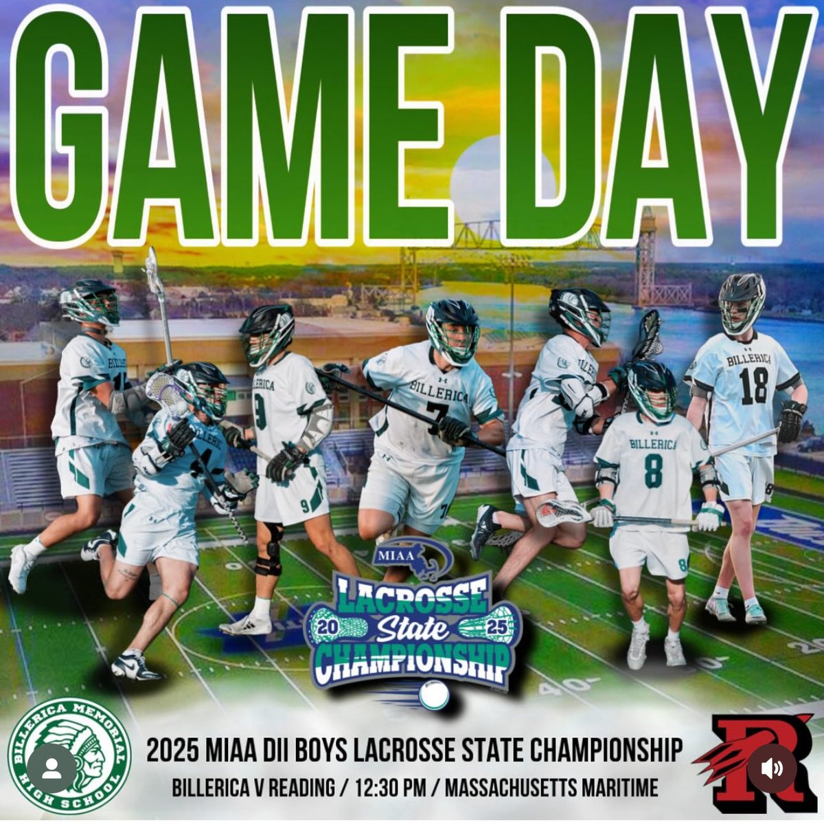 BMHS_Athletics's tweet image. ****STATE CHAMPIONSHIP****
***Boys Lacrosse vs Reading***
                   #workforit