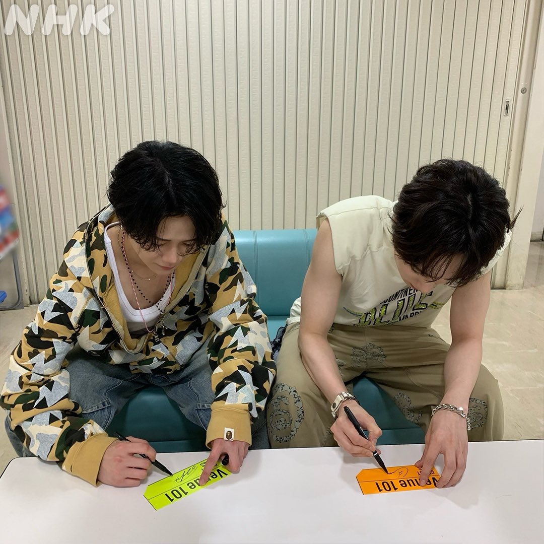 250614 venue101 인스타 #尾崎匠海 #오자키타쿠미 

今回もおざまき！！🧡💙