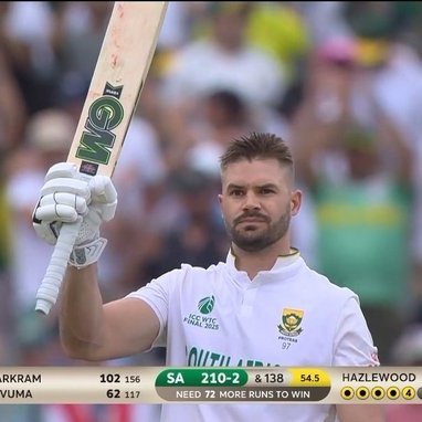HArShithA_rDYy's tweet photo. We fall, We break, We fail 
But then,
We rise,We heal,We overcome 

Champion Aiden Kyle Makram✨
#AidenMarkram #WTCFinal https://t.co/ELkr36u1Ll