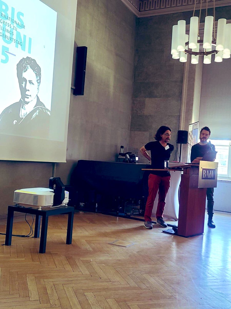 Edgar Maraguat (@emaraguat) on Twitter photo I enjoyed very much giving a talk on Schelling’s early writings with my friend and colleague Jim Kreines at the Schelling Congress in Munich this week. We could meet a lot of old and new friends, such as the great <a href="/GregorySMoss2/">Gregory S. Moss</a>, Hannes Schülein, Marcela García & Alois Wieshuber I enjoyed very much giving a talk on Schelling’s early writings with my friend and colleague Jim Kreines at the Schelling Congress in Munich this week. We could meet a lot of old and new friends, such as the great <a href="/GregorySMoss2/">Gregory S. Moss</a>, Hannes Schülein, Marcela García & Alois Wieshuber
