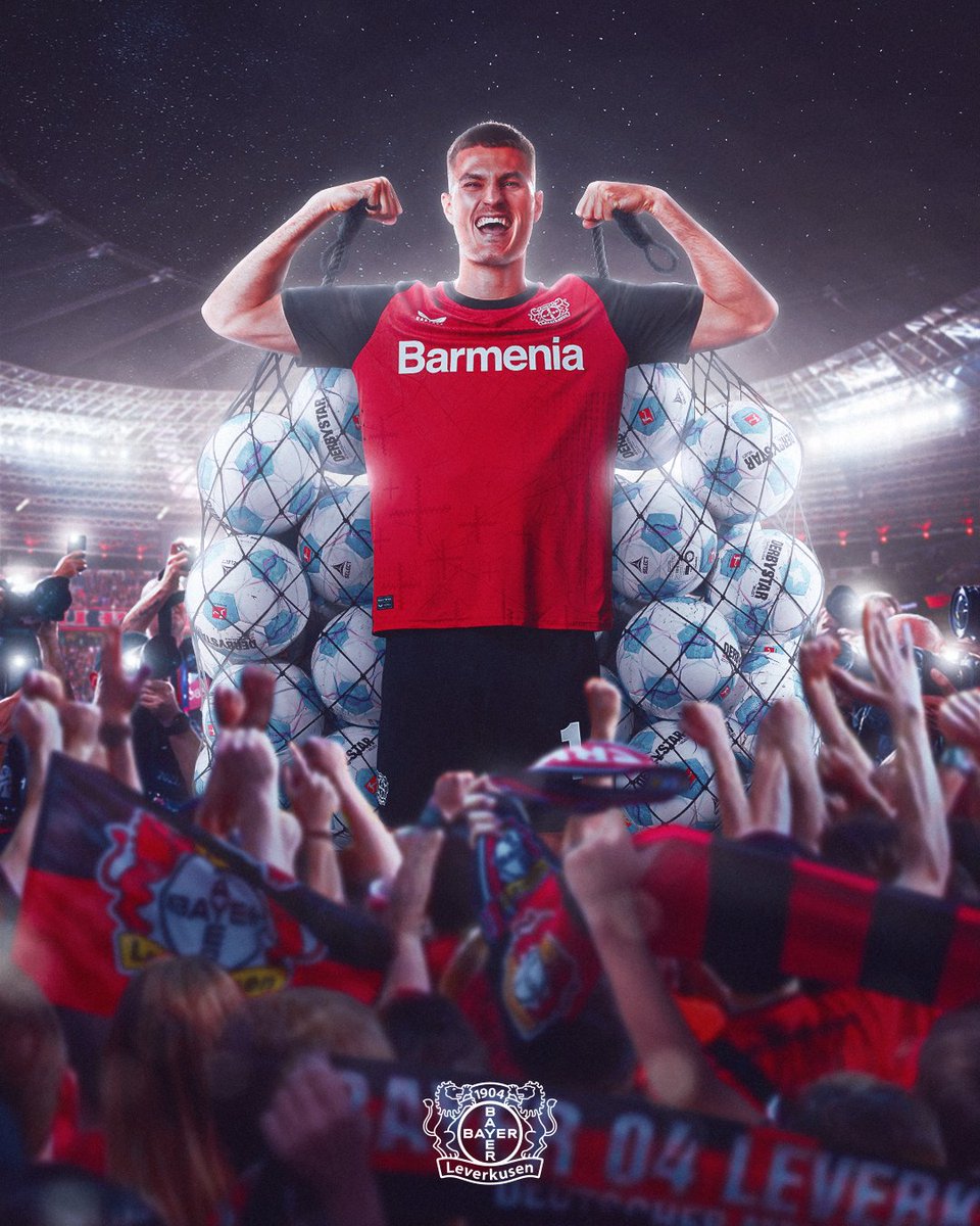 ⚽️⚽️⚽️⚽️ 
Sólo Robert Lewandowski y Mario Gómez habían logrado marcar 4 goles en un partido en más de una ocasión. 

Hasta esta temporada 💪🏻🇨🇿

𝑁𝑖 𝑑𝑖𝑔𝑎 𝑔𝑜𝑙, 𝑑𝑖𝑔𝑎 𝑆𝑐ℎ𝑖𝑐𝑘 

#SomosBayer04 🖤❤️