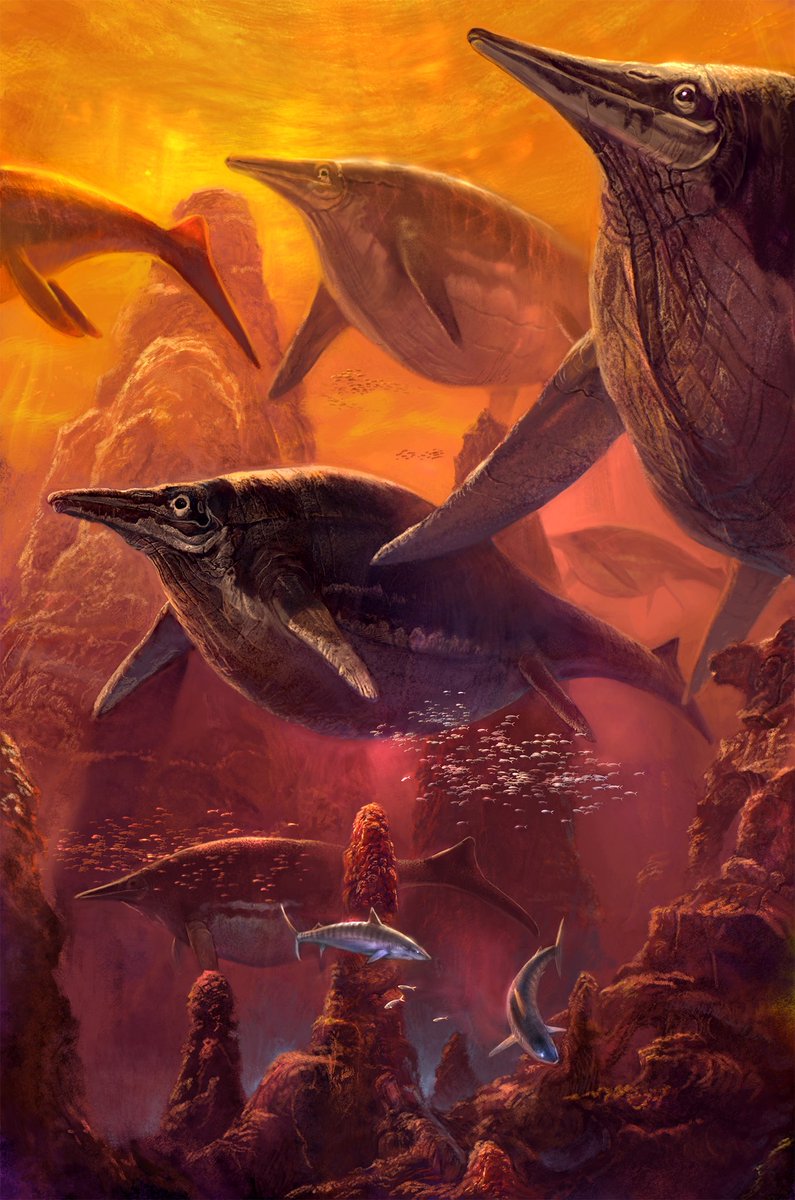 Shastasaurus by Zhao Chuang.