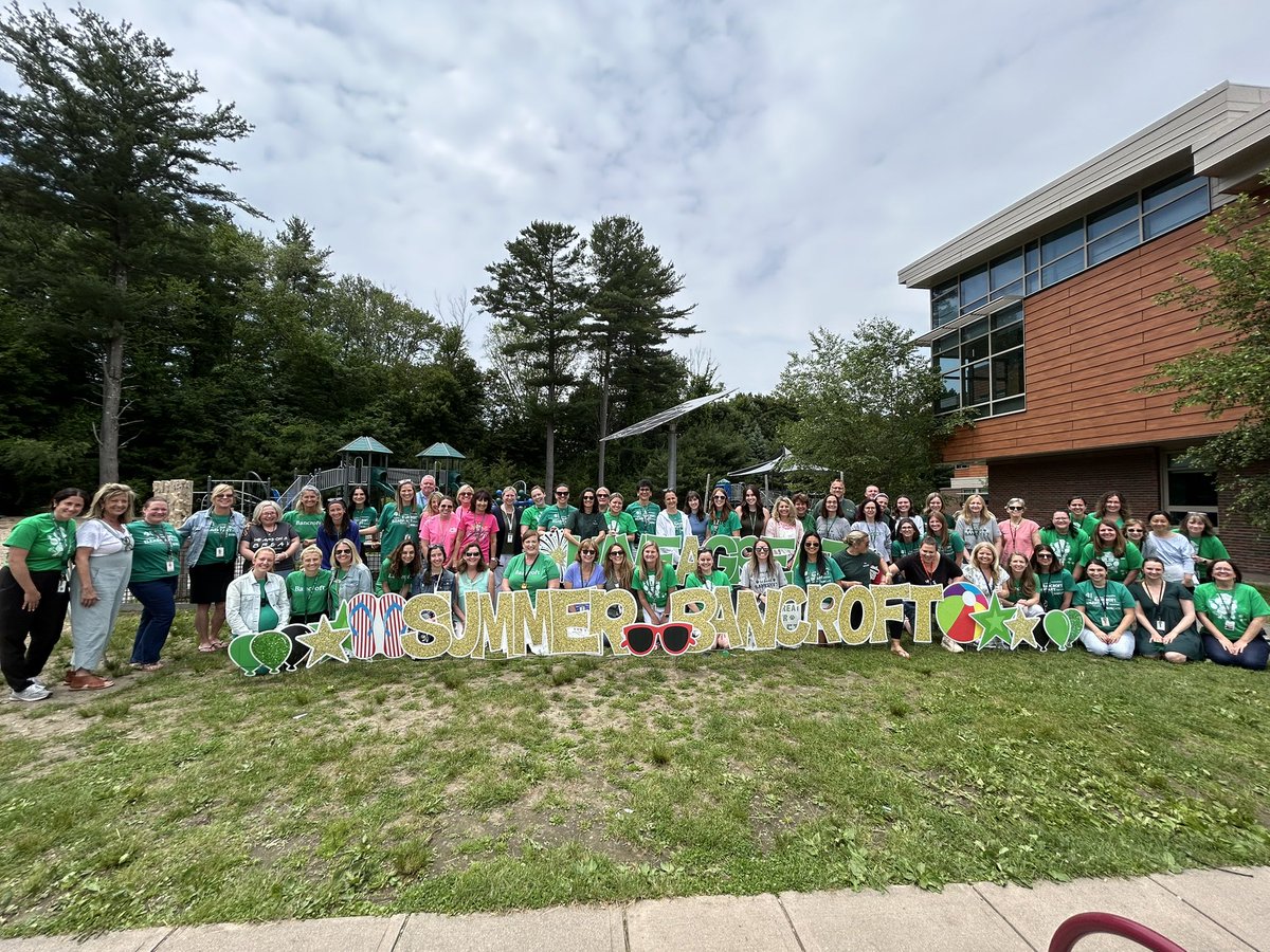 The BEST staff!! Have an amazing summer Bancroft!!