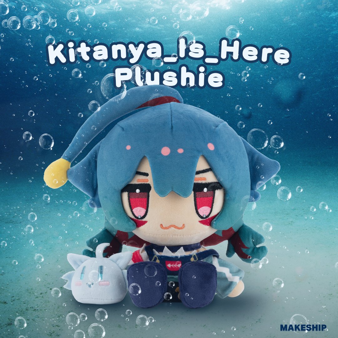 ‼️The evil has been UNLEASHED‼️

Will you get caught by her or will she get caught by you??? The smug creature is holding something...very cute...maybe you were already caught...❤️

🪝makeship.com/products/kitan…