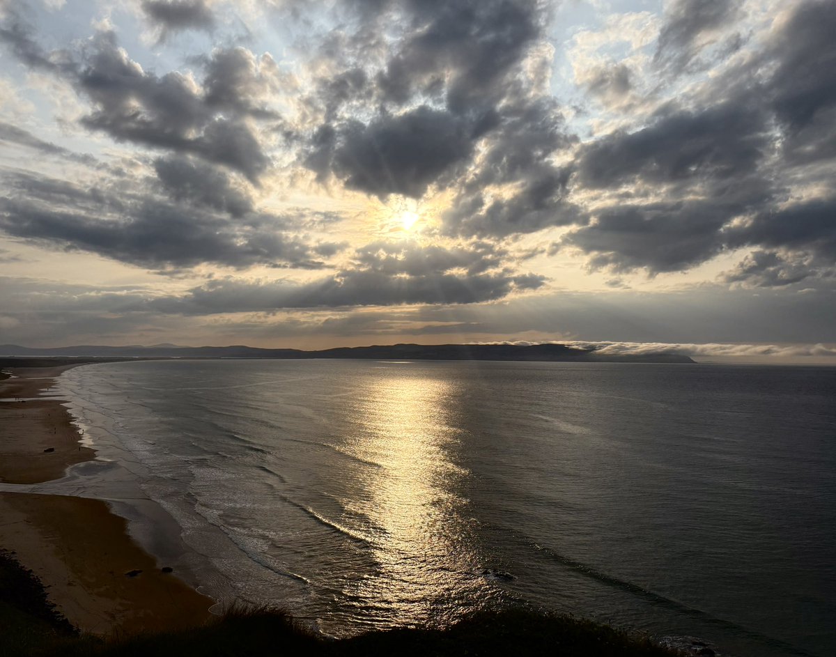 Beautiful sunset Mussenden Temple <a href="/nationaltrust/">National Trust</a>