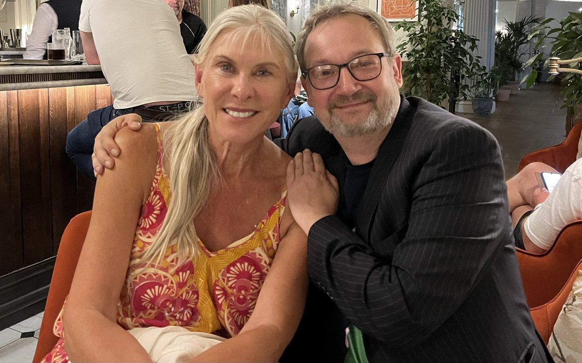 James Dreyfus (@dreyfusjames) on Twitter photo Such a pleasure seeing legend <a href="/sharrond62/">Sharron Davies MBE</a> in Bath, after the show. Had such a great chat, I didn’t want to let her go…❤️❤️❤️
‘By Royal Appointment’ Such a pleasure seeing legend <a href="/sharrond62/">Sharron Davies MBE</a> in Bath, after the show. Had such a great chat, I didn’t want to let her go…❤️❤️❤️
‘By Royal Appointment’