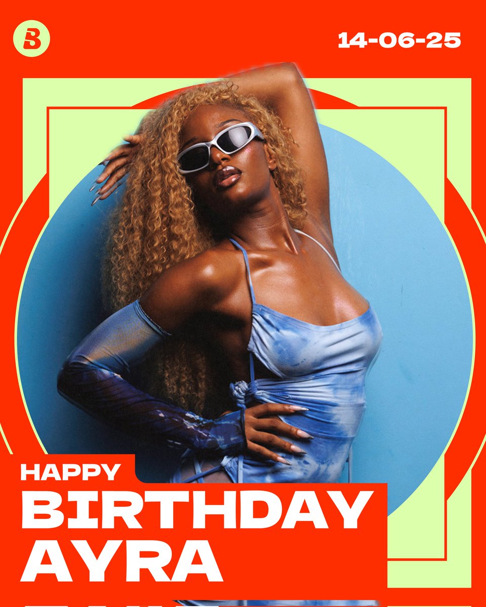 Boomplay Nigeria (@boomplaynigeria) on Twitter photo Today, the stars align for the original Sabi Girl! ✨
Happy Birthday to the genre-blending, chart-smashing, fashion-slaying superstar <a href="/ayrastarr/">Celestial being</a> ! 🎂🍾🎉
From all of us at #Boomplay 🎉
You were born to shine.👑
#HappyBirthdayAyraStarr #SabiGirlSeason #Ayra #Mavin #HomeOfMusic Today, the stars align for the original Sabi Girl! ✨
Happy Birthday to the genre-blending, chart-smashing, fashion-slaying superstar <a href="/ayrastarr/">Celestial being</a> ! 🎂🍾🎉
From all of us at #Boomplay 🎉
You were born to shine.👑
#HappyBirthdayAyraStarr #SabiGirlSeason #Ayra #Mavin #HomeOfMusic