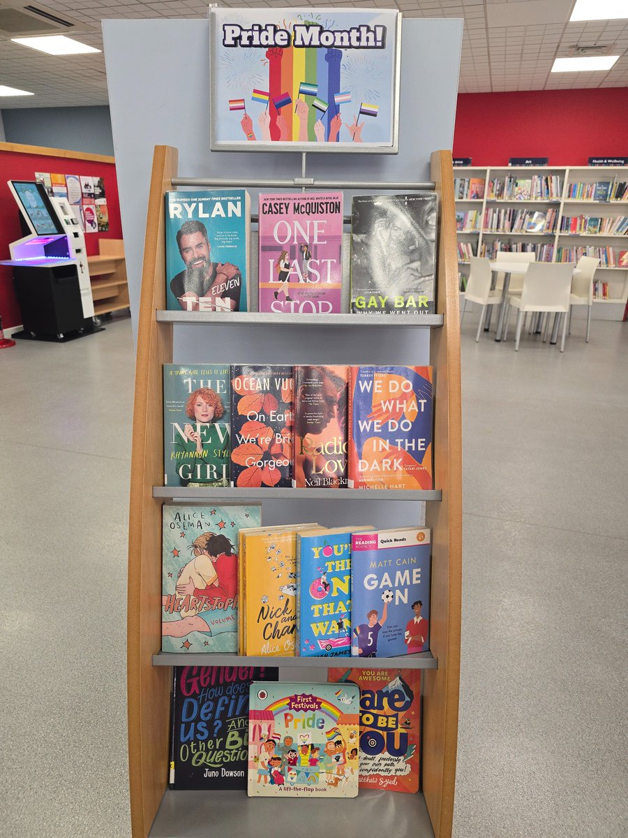 Knaphill Library (@knaphilllib) on Twitter photo Celebrate Pride with us at Knaphill Library with an assortment of books for all ages! πβ€οΈ
<a href="/SurreyLibraries/">Surrey Libraries UK</a> Celebrate Pride with us at Knaphill Library with an assortment of books for all ages! πβ€οΈ
<a href="/SurreyLibraries/">Surrey Libraries UK</a>