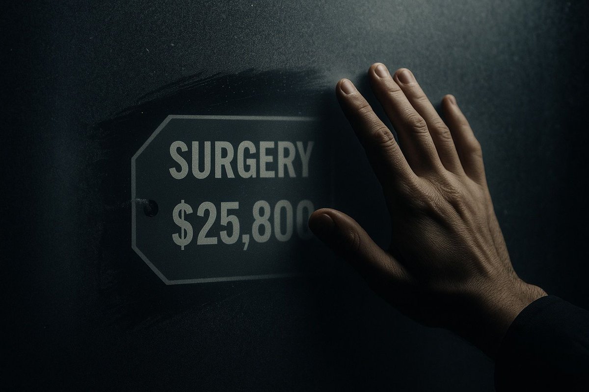 Dutch Rojas (@dutchrojas) on Twitter photo Want to know the price of a total knee surgery?
Tough luck, 
unless youβre willing to dig through PDFs and call 5 billing departments.
Why?
Because opaque pricing is profitable.
Transparency threatens the middlemen.
It empowers patients.
It scares the hell out of health Want to know the price of a total knee surgery?
Tough luck, 
unless youβre willing to dig through PDFs and call 5 billing departments.
Why?
Because opaque pricing is profitable.
Transparency threatens the middlemen.
It empowers patients.
It scares the hell out of health
