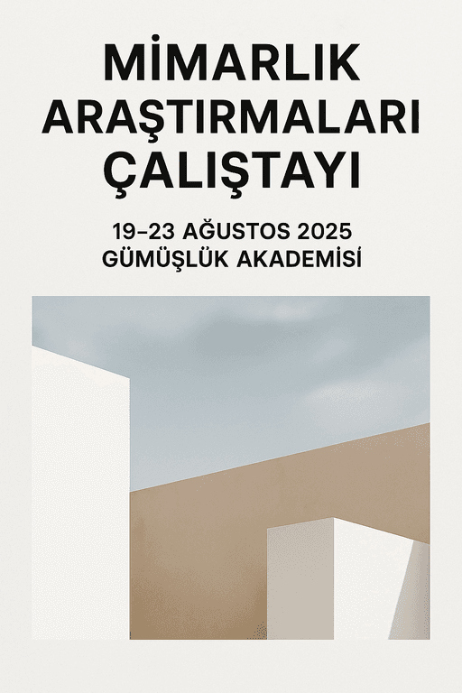 Poedat's tweet photo. 1. Mimarlık Araştırmaları Çalıştayı, 19-23 Ağustos'ta Gümüşlük Akademisi'nde! Başvurular açıldı. https://t.co/dMG5H5Ym0W