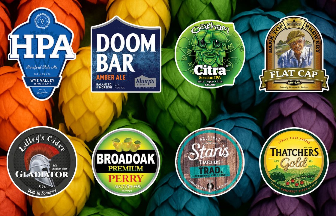 Beer Board: goo.gl/wdNYZ8
<a href="/WyeValleyBrew/">Wye Valley Brewery</a> <a href="/SharpsBrewery/">Sharp's Brewery</a> <a href="/OakhamAles/">Oakham Ales</a> <a href="/BankTopBrewery/">Bank Top Brewery</a> <a href="/lilleyscider/">Lilley's Cider</a> <a href="/FetchTheDrinks/">Fetch The Drinks</a> <a href="/thatchers_cider/">Thatchers</a> 
#RealAleFinder