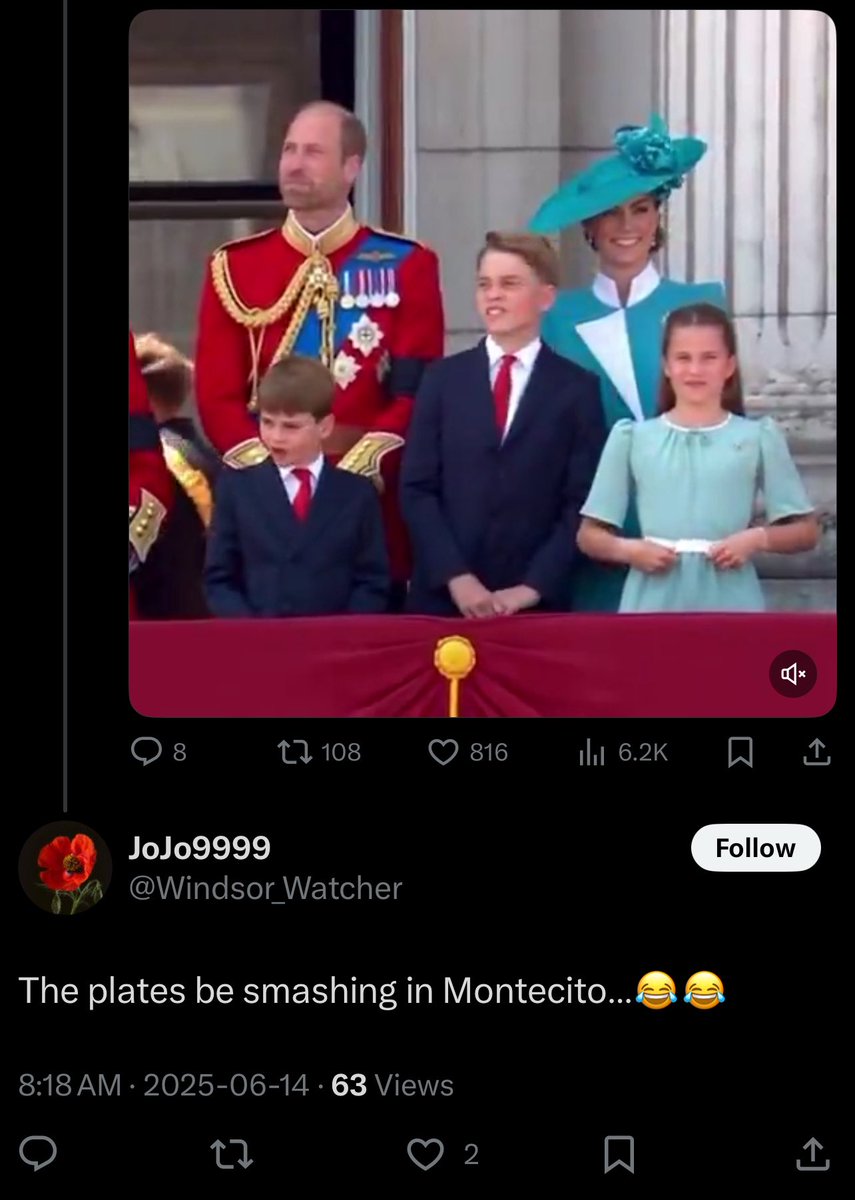 Again.. it’s literally not even 6AM in California. The Sussexes are still in bed.