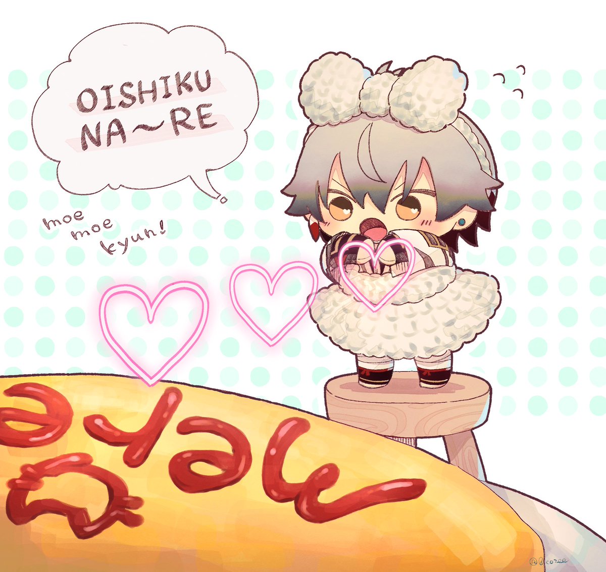 too cute maid-bodyguard-ronin ryopape san🫶🏼❤️❤️  thank u merechan!