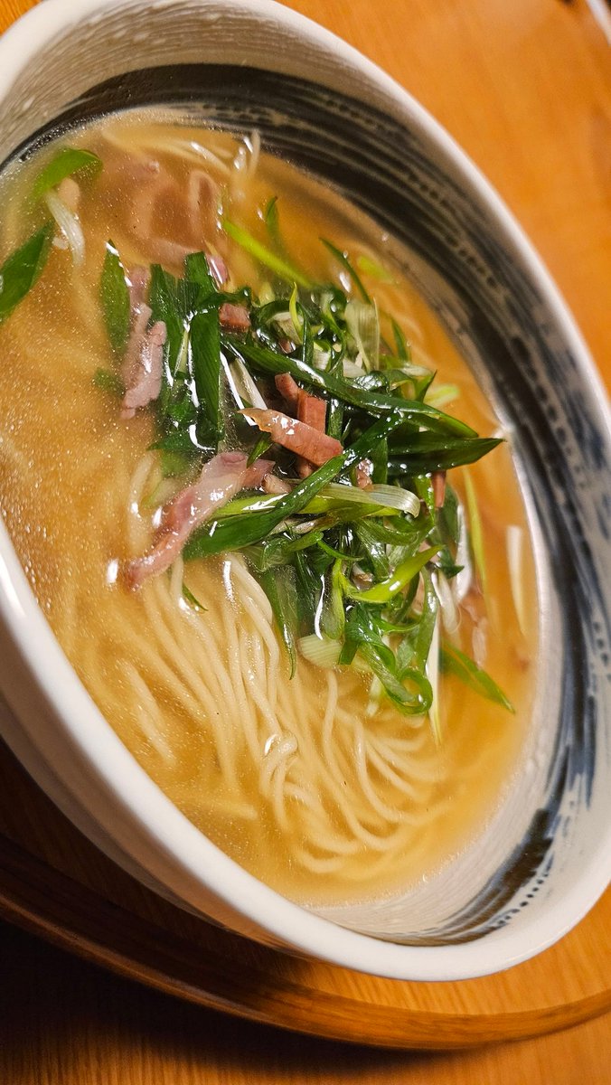 祇園翠雲苑さんのチャーシューとネギの汁そば