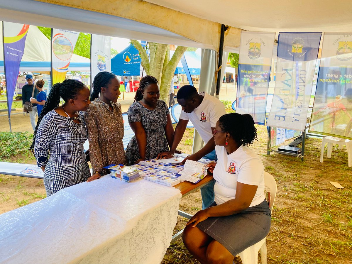 NdejjeUnive's tweet image. Well represented at 2nd Inter-University Exhibition &amp;amp; Symposium at St. Joseph SSS Naggalama!
Theme: “Lighting the Chance for Your Career Path”
showcasing our very best  innovation, creativity, that shape the future. 
#CareerPath #Innovation #StudentShowcase
#NdejjeLawFaculty