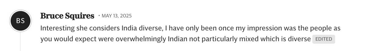 Comment on the <a href="/Telegraph/">The Telegraph</a>: