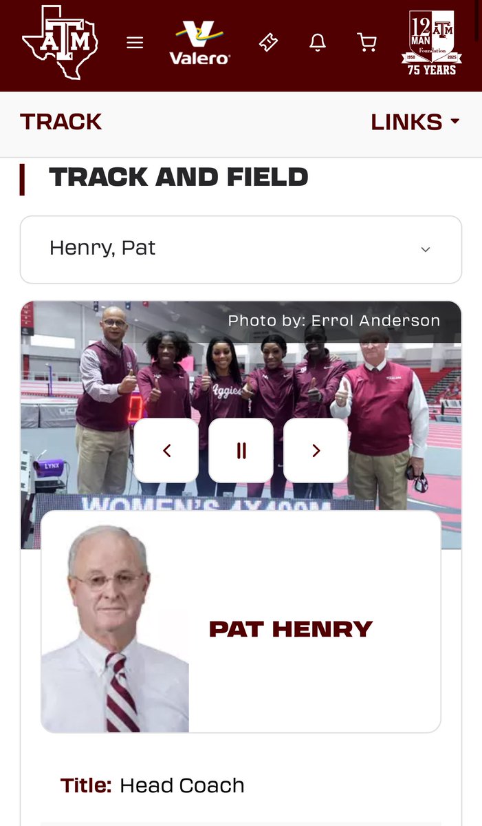 zekethephysique's tweet image. This man is the 🐐
A&M needs to arrange a clinic for ALL of our coaches… especially Earley and Elko, to show them how the fuck it is done.
We should be elite in every sport.
Gig ‘em!