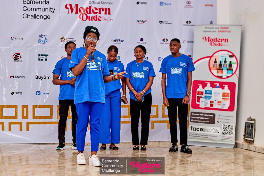 The first team just kicked things off at the Bamenda Community Challenge with an inspiring presentation of ChopDirect – a powerful solution connecting farmers directly to buyers.

#BamendaCommunityChallenge