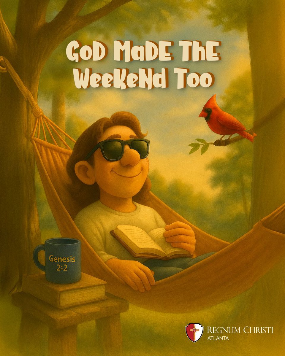 RCAtl's tweet image. ☀️ God made sunsets, stillness, and slowdowns.🏖️ 

Take a breath. Soak in the light. Let Him refill your soul. 📖 💒 
Genesis 2:2 — even God rested.

#GodMadeTheWeekendToo #SabbathVibes #CatholicChill #FaithAndRest #Genesis22 #RCAtlanta #HolyRest #ScrollStopperFaith 🙌🌿🕊️
