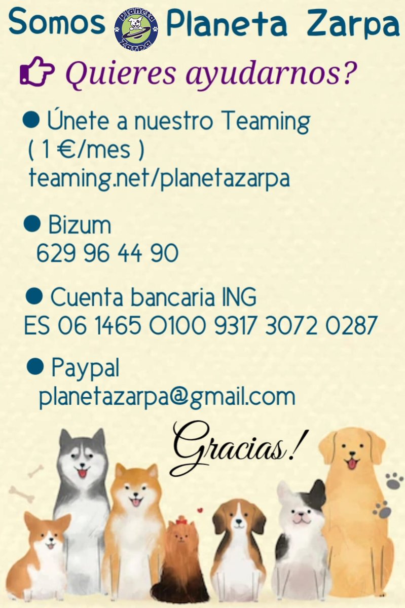 Familia volvemos a la carga con la factura!!😑

Gracias a #VictoriaDuende bajamos Factura.
650€ nos faltan para liquidar la factura del todo.
Os necesitamos para poder seguir luchando por ellos🙏🏼🙏🏼

No hay ayuda pequeña, muchos poquitos hacen mucho 💪🏼

Ayúdanos a ayudarles 🙏🏼
