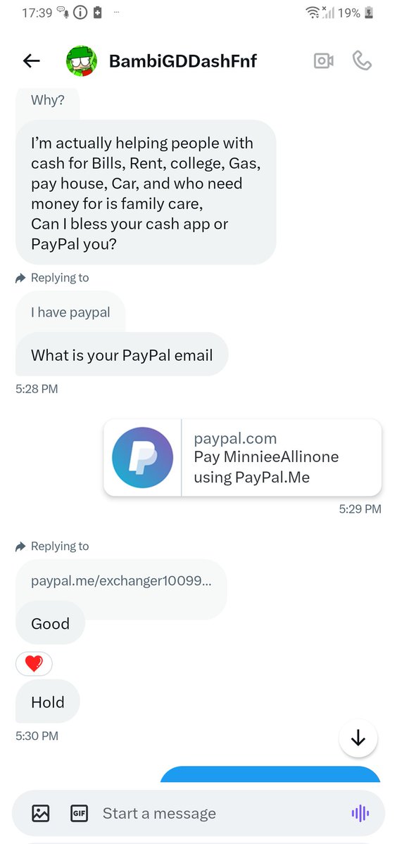 forst_vtuber's tweet photo. ⚠️ SCAM WARNING ⚠️
Someone told me they would send me $3000, but asked for a $55 fee first.
This is a scam never send money to get money!
I’m sharing the chat screenshots to warn others.
Stay safe and don’t fall for it.
Scammer :@AleksandarDjem1
#ScamAlert #OnlineScam #StaySafe https://t.co/zpjPcySq9D