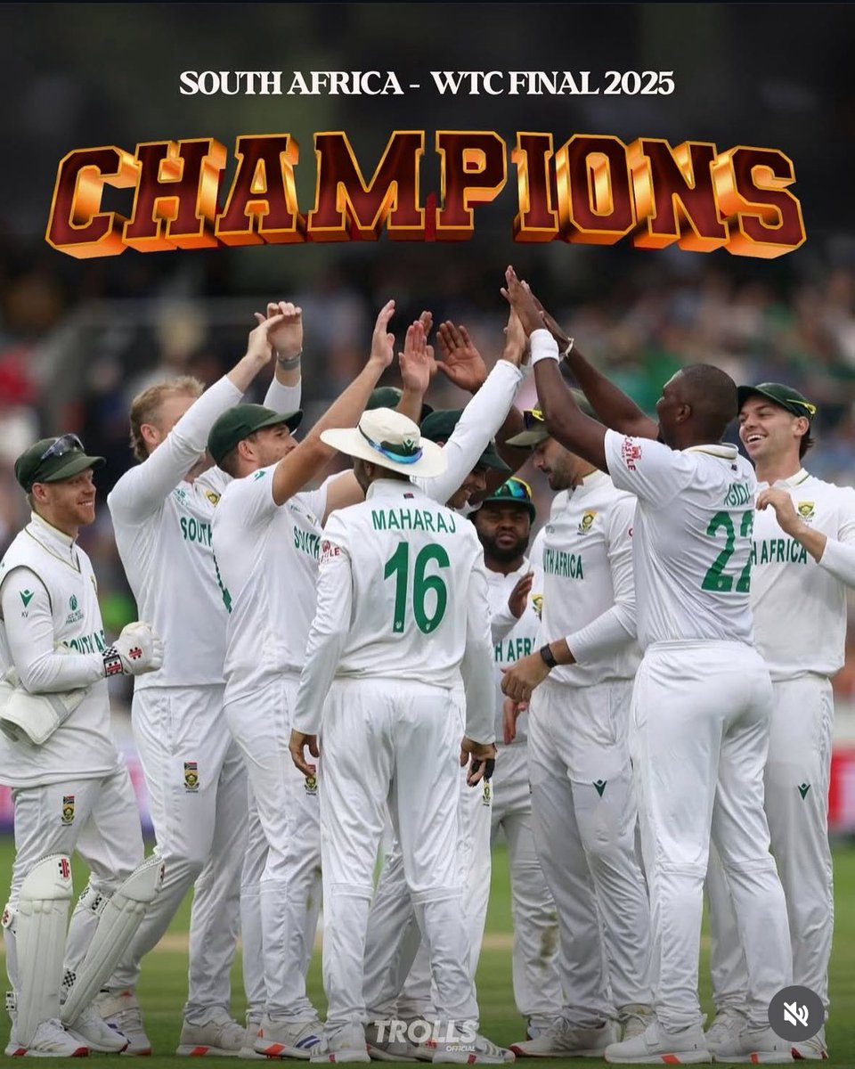 imavirajput's tweet image. Yeah! This Time for #SouthAfrica #WtcFinal2025 #WTC2O25Final #wtcchampion #Wtcchampion2025