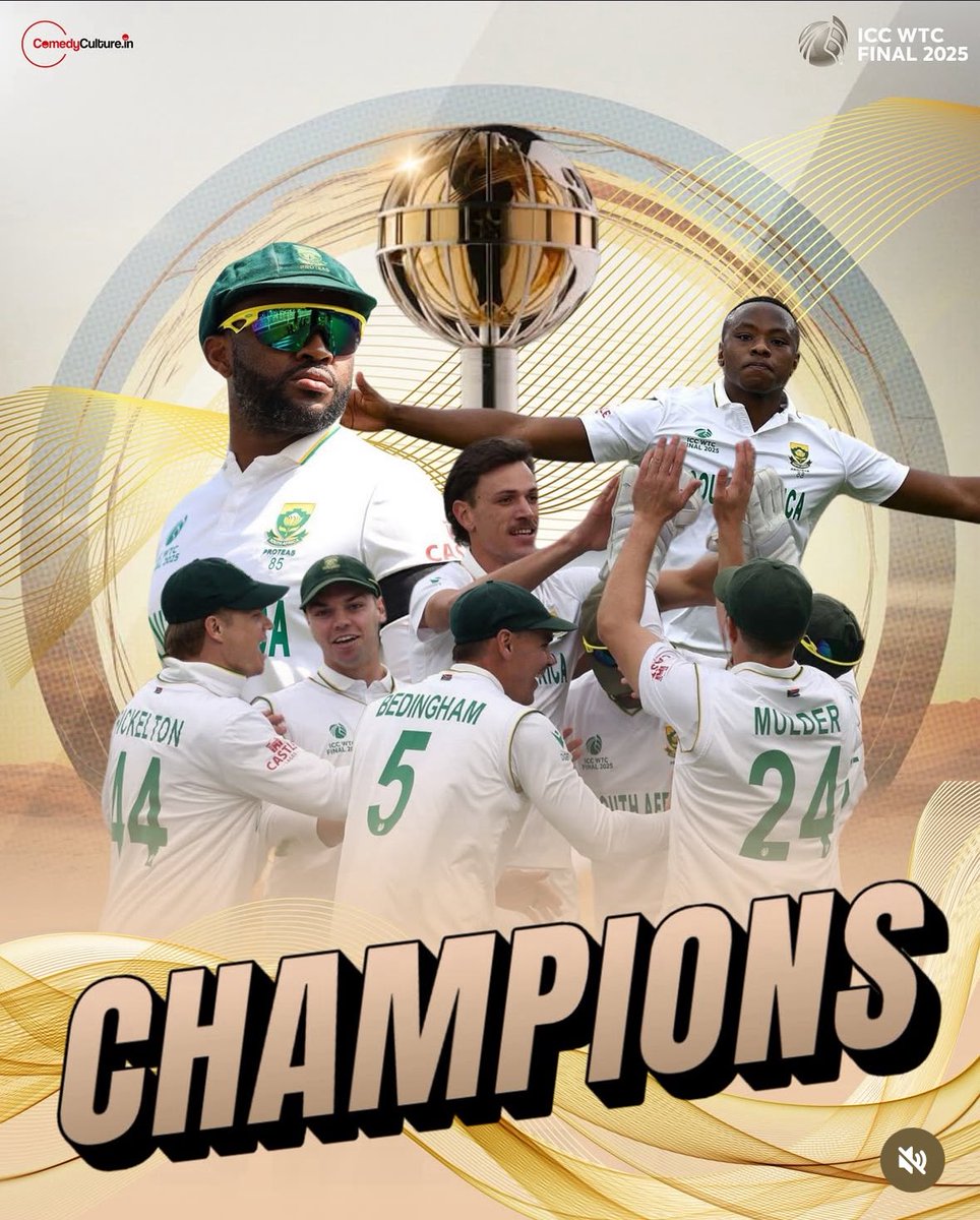 imavirajput's tweet image. Yeah! This Time for #SouthAfrica #WtcFinal2025 #WTC2O25Final #wtcchampion #Wtcchampion2025