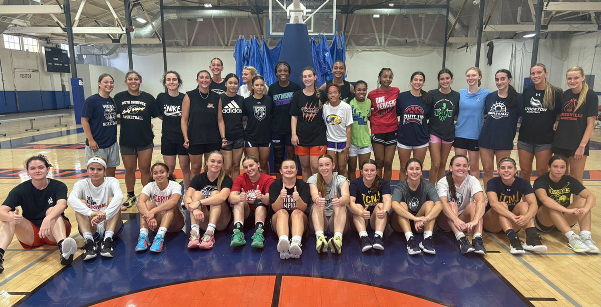 7AM.  Incredible morning of Full Court hoops.  Awesome job ladies (not pictured Sam, Gianna &amp; Ashley) ❤️🏀