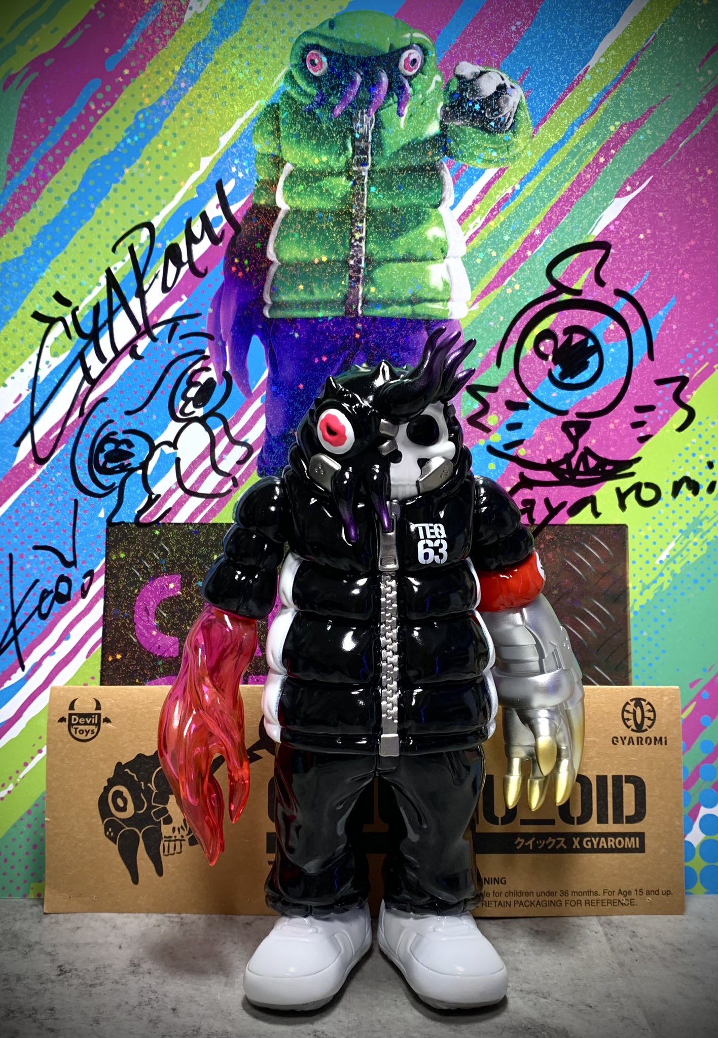 Blackpearls Ghost Hapy Little Devil Black&White Limited