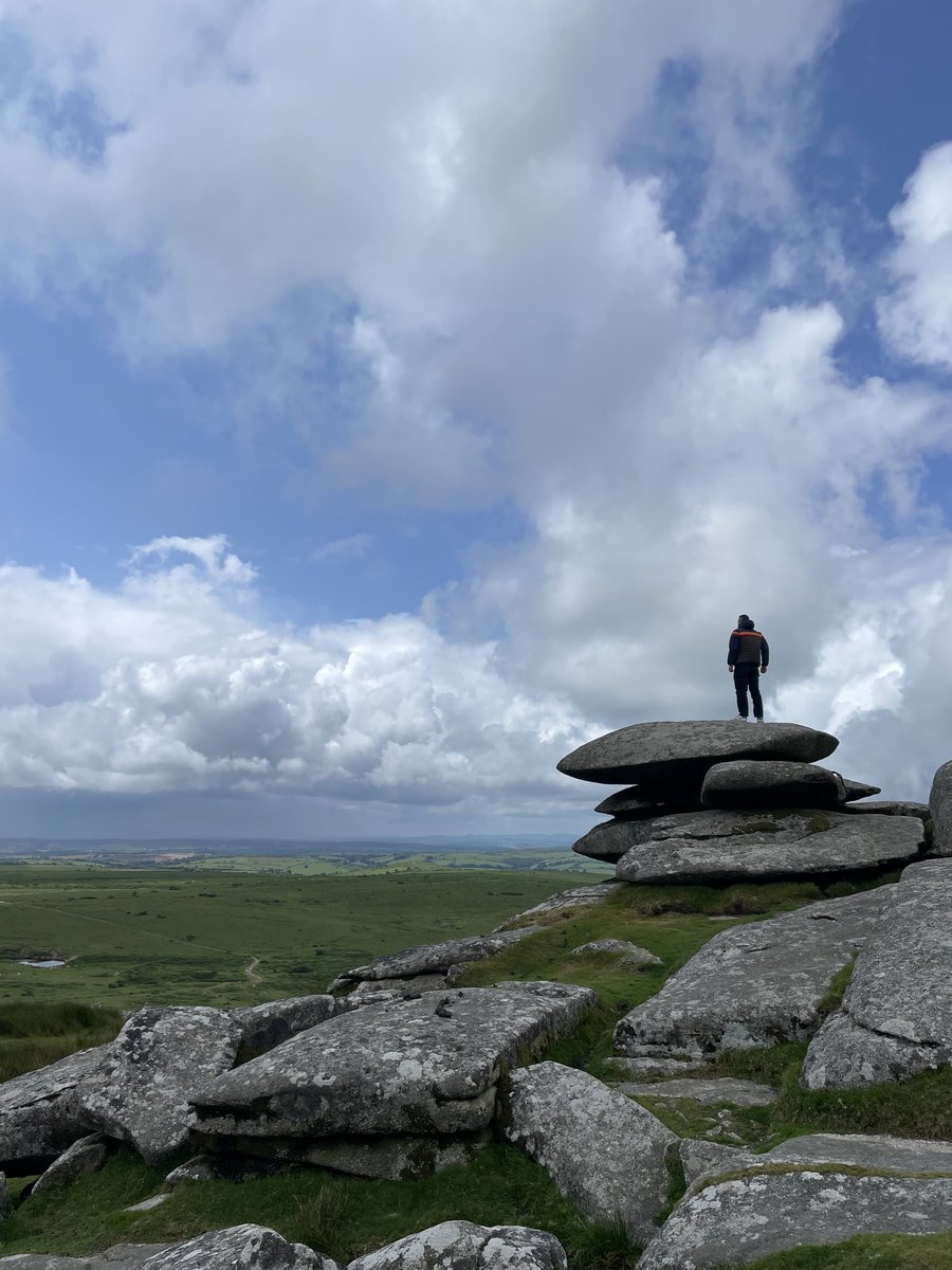 Standing up on top of one of the Cheesewring stacks today, looking out across the view of Cornwall, wind in my face, I couldn't help but contrast the moment with all the shitty ones during chemotherapy last year. Do it today. Say yes. Bottle the moments.