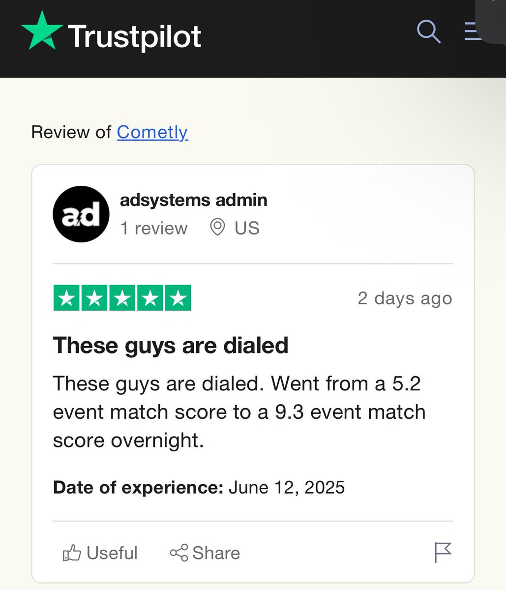 This is why your Meta ads don’t work. It’s not your copy, creative, audience. It’s your EMQ score. 

Fix it in 1 day with <a href="/CometlyApp/">Cometly</a>