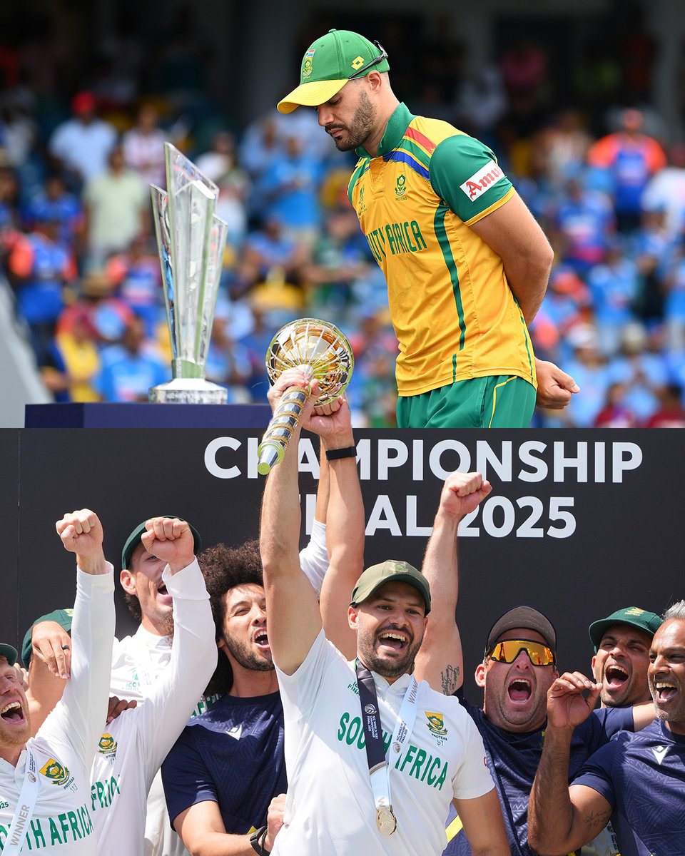 Aiden Markram was the losing captain in last year’s T20 World Cup final. Now he’s a Test world champion.