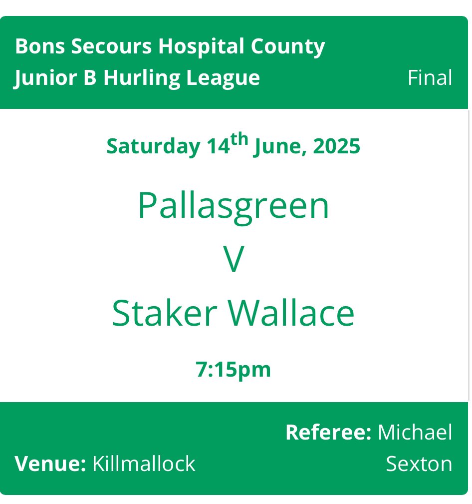 Pallasgreen GAA (@pallasgreengaa) on Twitter photo 