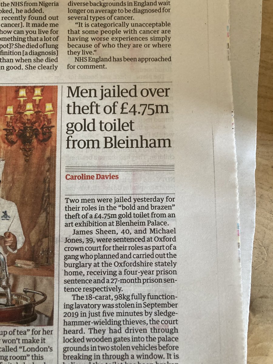 The Grauniad on top form today 😳