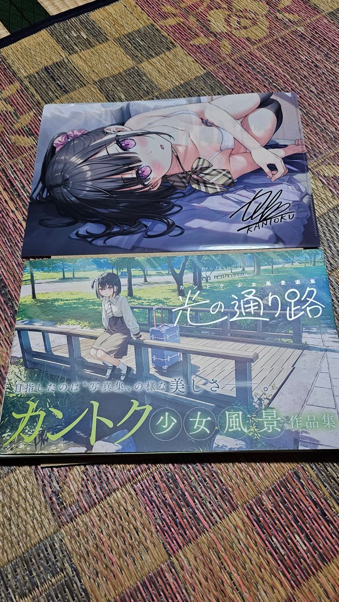 サイン本】カントク少女風景画集『光の通り路』 最 光 シャドー