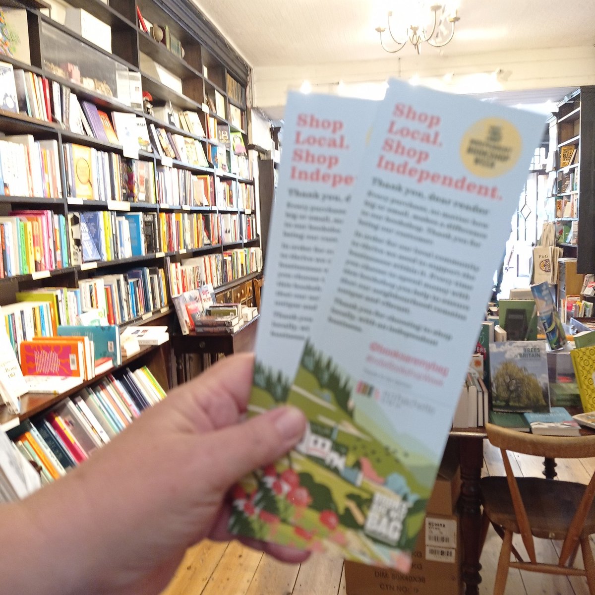 Today is the start of #IndependentBookshopWeek so why not pop to your local Independent Bookshop, say hello, buy a book or even a card (Fathers' Day tomorrow). It all makes a difference.

#booksaremybag #shoplocal