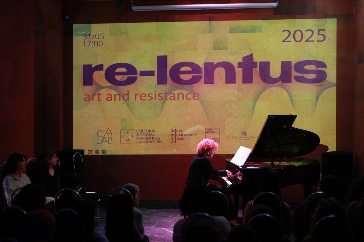 The Voices of Georgian Resistance in Yerevan 🇬🇪🇦🇲
At Relentus 2025, CSN Lab hosted Eka Chabashvili, Nino Jvania &amp; Elene Gogodze at Arno Babajanyan Hall. Music, resistance &amp; dialogue came together in powerful harmony.
📖 Read more: csnlab.net/article/relent…